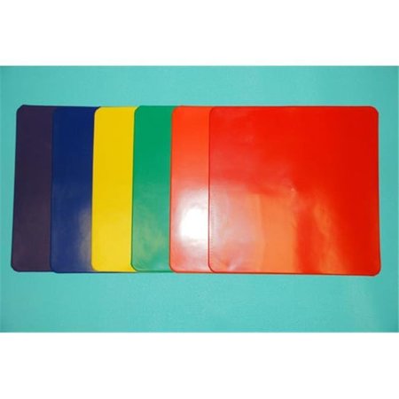 EVERRICH INDUSTRIES Everrich EVB-0012 14 Inch Square Markers - Set of 6 Colors EVB-0012